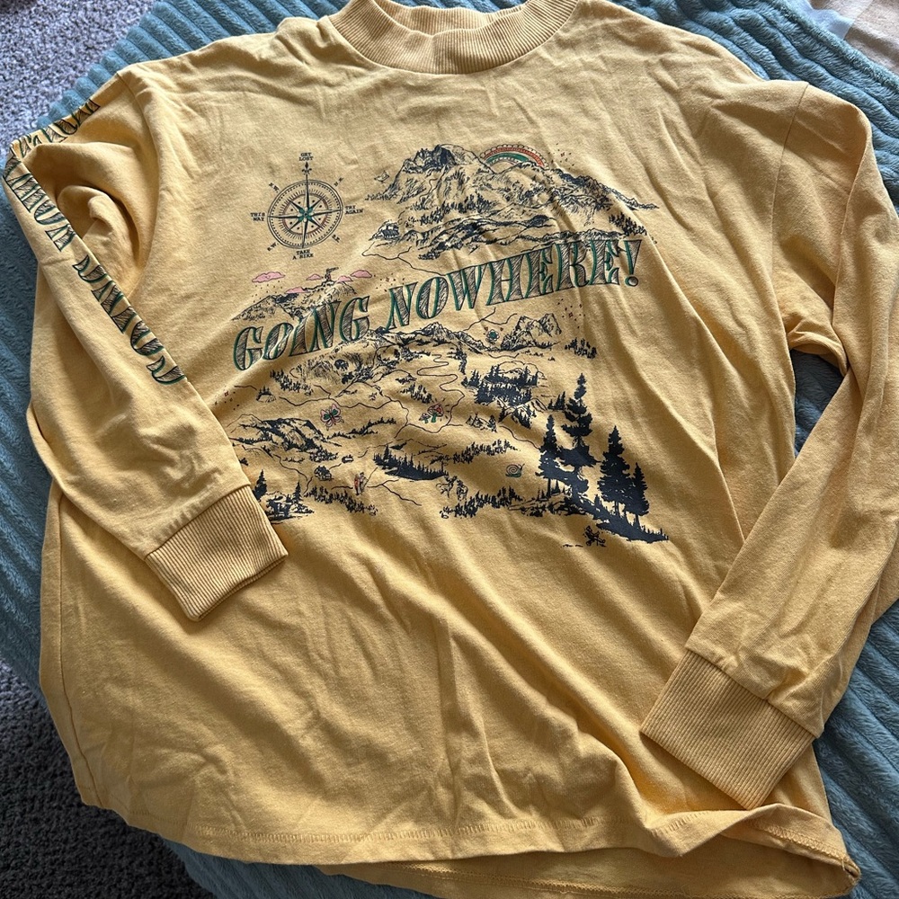 Urban Outfitters Mustard Long Sleeve